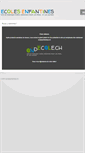 Mobile Screenshot of ecolesenfantines.ch